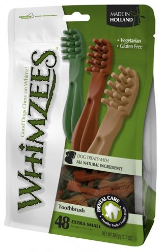 Whimzees Tandenborstel Small 8,5 Cm 24 St