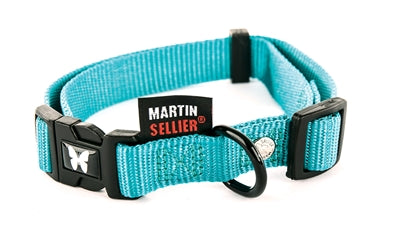 Martin Halsband Verstelbaar Nylon Turquoise 40-55X2 Cm