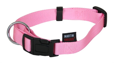 Martin Halsband Basic Nylon Roze 30-45X1,6 Cm