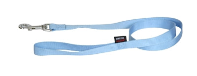 Martin Hondenriem Basic Nylon Blauw 120X1,6 Cm