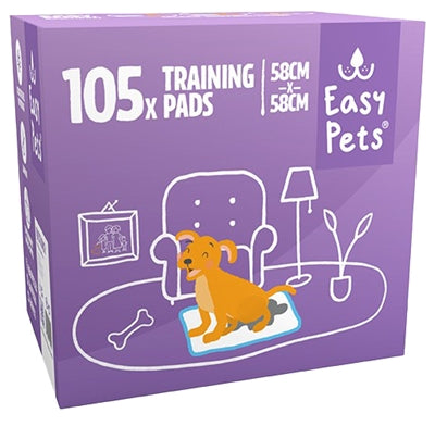 Easypets Puppy Training Pads Lavender 58X58 Cm 105 St