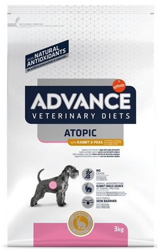 Advance Veterinary Diet Dog Atopic Gevoelige Huid Graanvrij / Derma 3 Kg