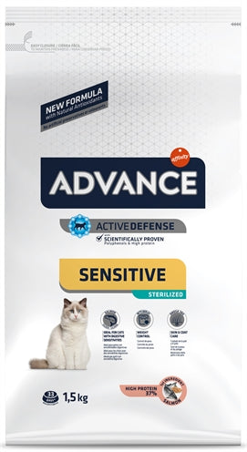 Advance Cat Sterilized Sensitive Salmon 1,5 Kg