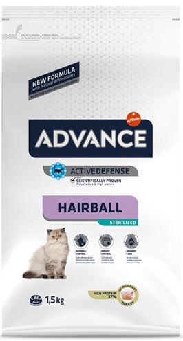 Advance Cat Sterilized Hairball 1,5 Kg