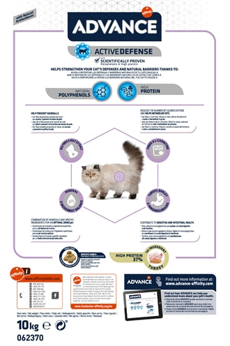 Advance Cat Sterilized Hairball 10 Kg