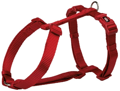 Trixie Hondentuig Premium H-Tuig Rood 30-44X1 Cm