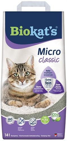 Biokat's Kattenbakvulling Micro Classic 14 Ltr