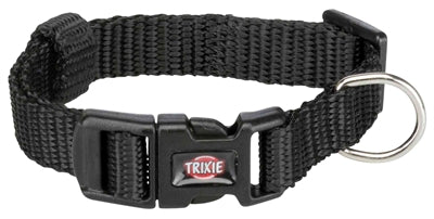 Trixie Halsband Hond Premium Zwart 15-25X1Cm