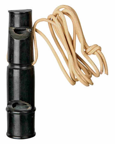 Trixie Dubbeltoonfluitje Buffelhoorn 9 Cm