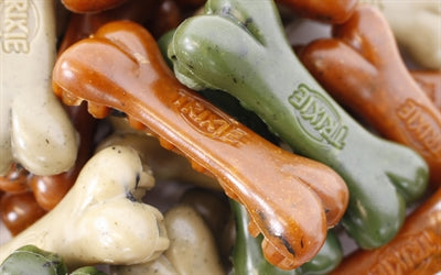 Trixie Denta Fun Veggie Bot Honingraat Assorti 12 Cm 40 St