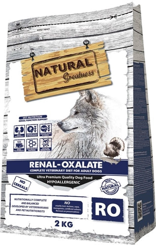 Natural Greatness Veterinary Diet Dog Renal Oxalate Complete 2 Kg