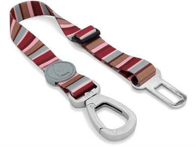 Morso Honden Autogordel Gerecycled Skyline Rood / Roze 40-65X2,5 Cm Tot 80 Kg