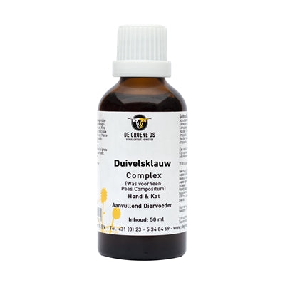 De Groene Os Duivelsklauw Complex Hond / Kat 50 Ml