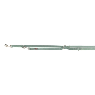 Trixie Hondenriem Premium Verstelbaar Salie Groen 200X2,5 Cm