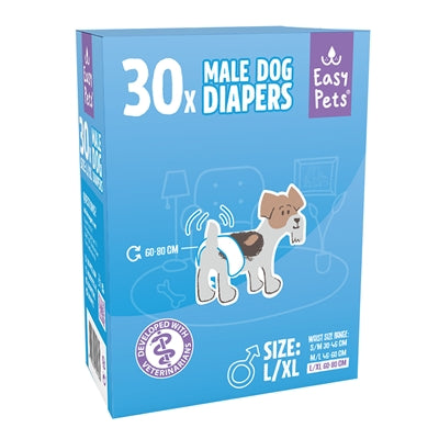 Easypets Hondenluiers Reu L/Xl 30 St