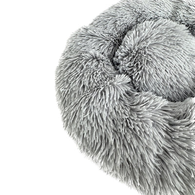 Sazzz Hondenmand Fluffy Lichtgrijs 65X65X15 Cm