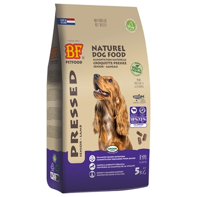 Bf Petfood Geperst Senior Lam 5 Kg