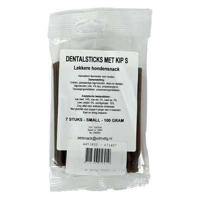 I Am Dental Sticks Met Kip S 100 Gr 7 St