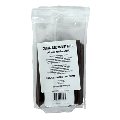 I Am Dental Sticks Met Kip L 210 Gr 7 St
