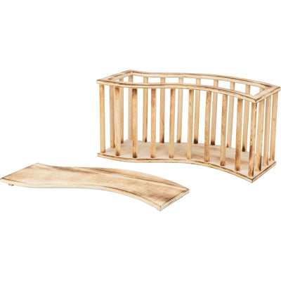 Trixie Hooiruif Met Deksel Hout Gevlamd 37X13X19 Cm