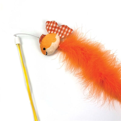 Happy Pet Tabby Patch Kattenhengel Goudvis Oranje 40X7,5 Cm