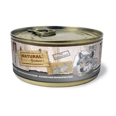 Natural Greatness Monoprotein Rabbit Recipe 170 Gr