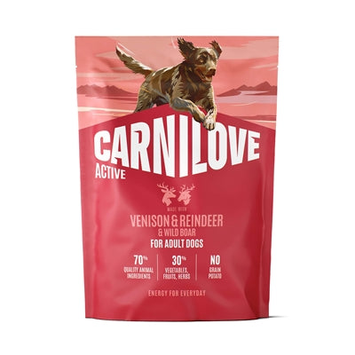Carnilove Active Adult All Breeds Venison / Reindeer / Wild Boar 1,5 Kg