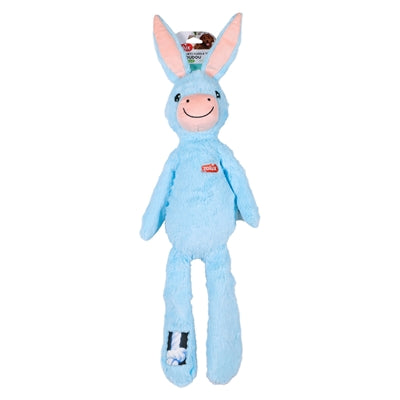 Zolux Furry Farm Ezel Hassan Pluche Met Touw Blauw 69X23X9,5 Cm