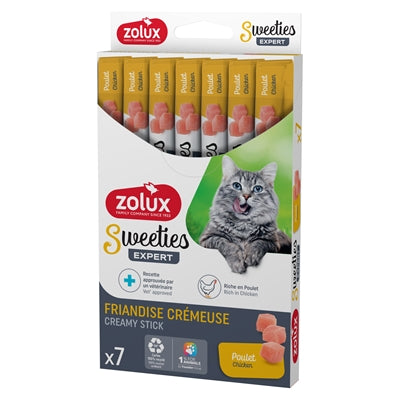 Zolux Sweeties Expert Creamy Stick Kip 7X14 Gr