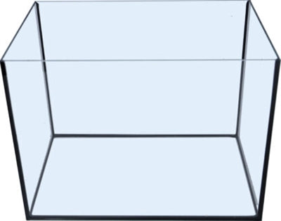 Merkloos Aquarium Met Zwarte Kit 35X23X26 Cm