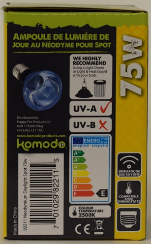 Komodo Neodymium Daglicht Lamp Es 75 Watt