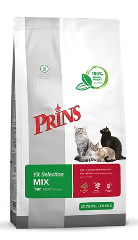 Prins Kattenvoeding Mix 10 Kg