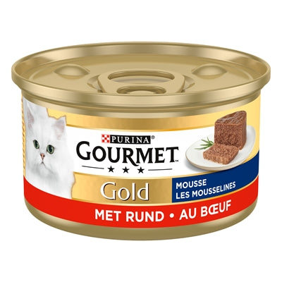 Gourmet Gold Fijne Mousse Rund 24X85 Gr