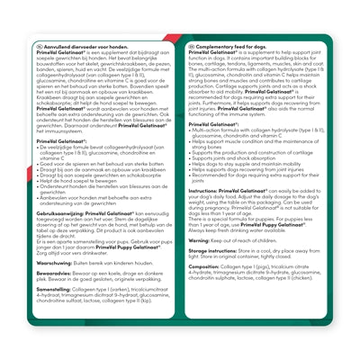 Primeval Gelatinaat Hond 2 Kg