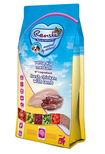Renske Super Premium Puppy Kip / Lam 12 Kg