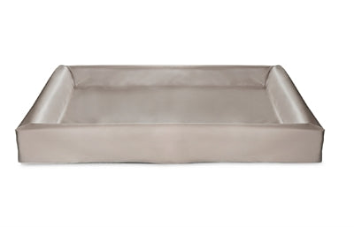 Bia Bed Kunstleer Hoes Hondenmand Taupe Bia-7 120X100X15 Cm