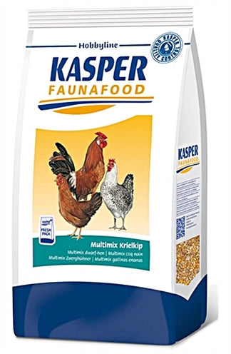 Kasper Faunafood Hobbyline Multimix Krielkip 20 Kg