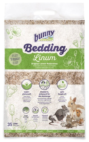 Bunny Nature Bunnybedding Linum Vlasvezel 35 Liter