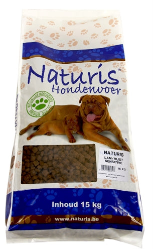 Naturis Brok Lam / Rijst Sensitive 15 Kg