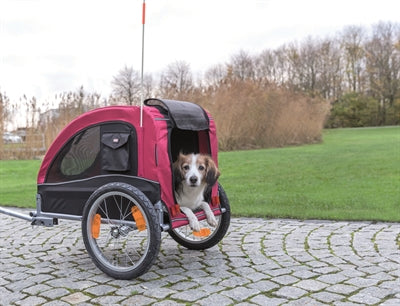 Trixie Hondenfietskar Zwart / Rood 75X63X68 Cm