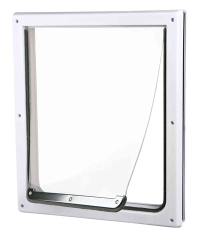 Trixie 2-Weg Hondenluik Wit S-M 30 X 36 Cm