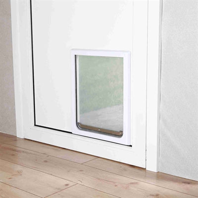 Trixie 2-Weg Hondenluik Wit S-M 30 X 36 Cm