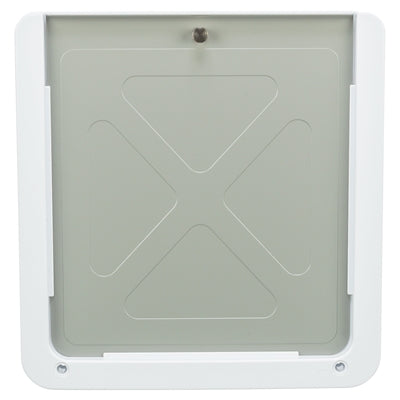 Trixie 2-Weg Hondenluik Wit S-M 30 X 36 Cm