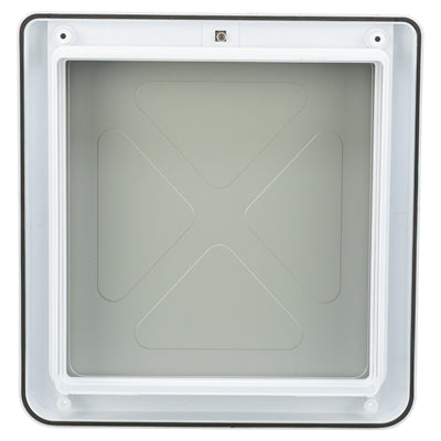 Trixie 2-Weg Hondenluik Wit S-M 30 X 36 Cm