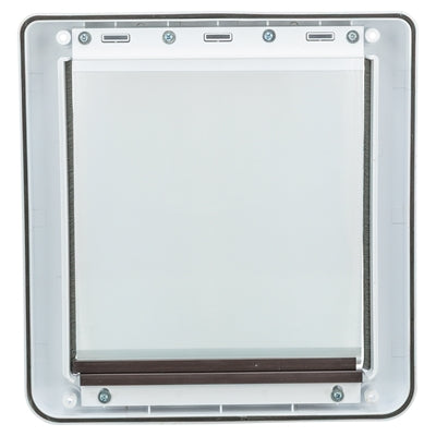 Trixie 2-Weg Hondenluik Wit S-M 30 X 36 Cm