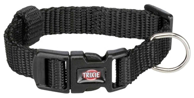 Trixie Halsband Hond Premium Zwart 35-55X2 Cm