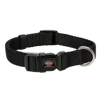 Trixie Halsband Hond Premium Zwart 40-65X2,5 Cm