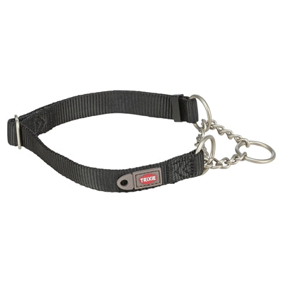 Trixie Halsband Hond Premium Halfslip Halsband Zwart 35-50X2 Cm