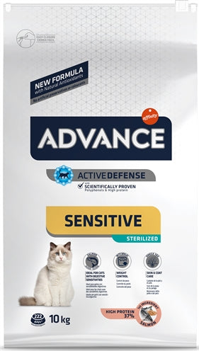 Advance Cat Sterilized Sensitive Salmon 10 Kg