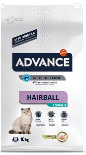 Advance Cat Sterilized Hairball 10 Kg